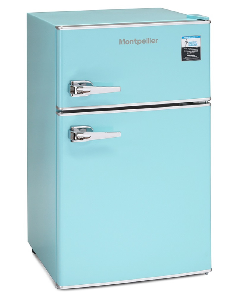 Montpellier Mab2030pb Blue Fridge Freezer